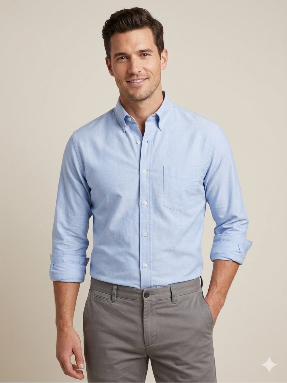 NWOT Van Heusen Sky Blue Dress Shirt